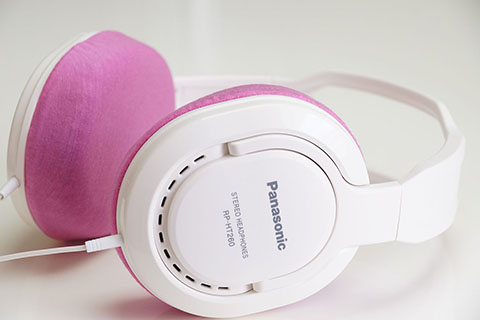 Panasonic RP-HT260のイヤーパッドへのmimimamoの対応