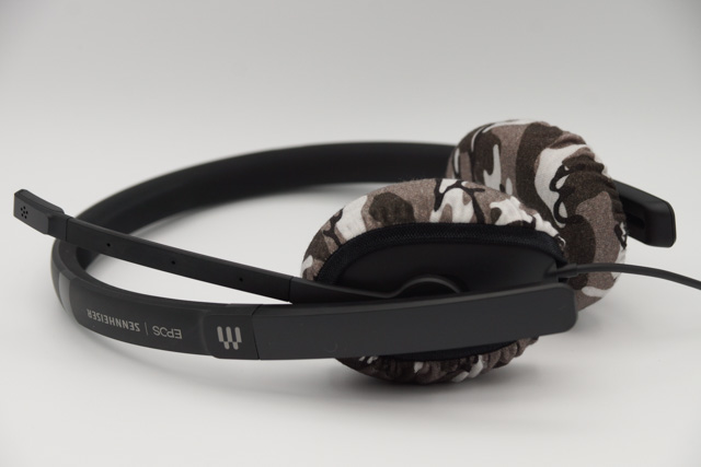 SENNHEISER SC 165 USBのイヤーパッドへのmimimamoの対応