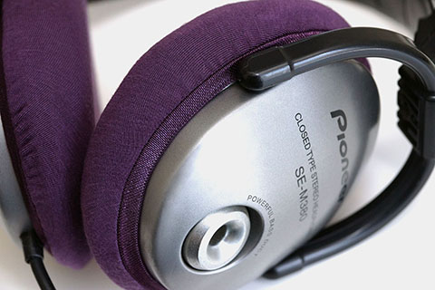 Pioneer SE-M380のイヤーパッドへのmimimamoの対応