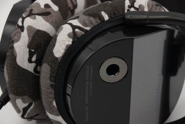 Pioneer SE-M390のイヤーパッドへのmimimamoの対応