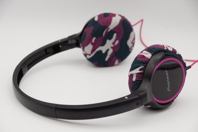 Pioneer SE-MJ512のイヤーパッドへのmimimamoの対応