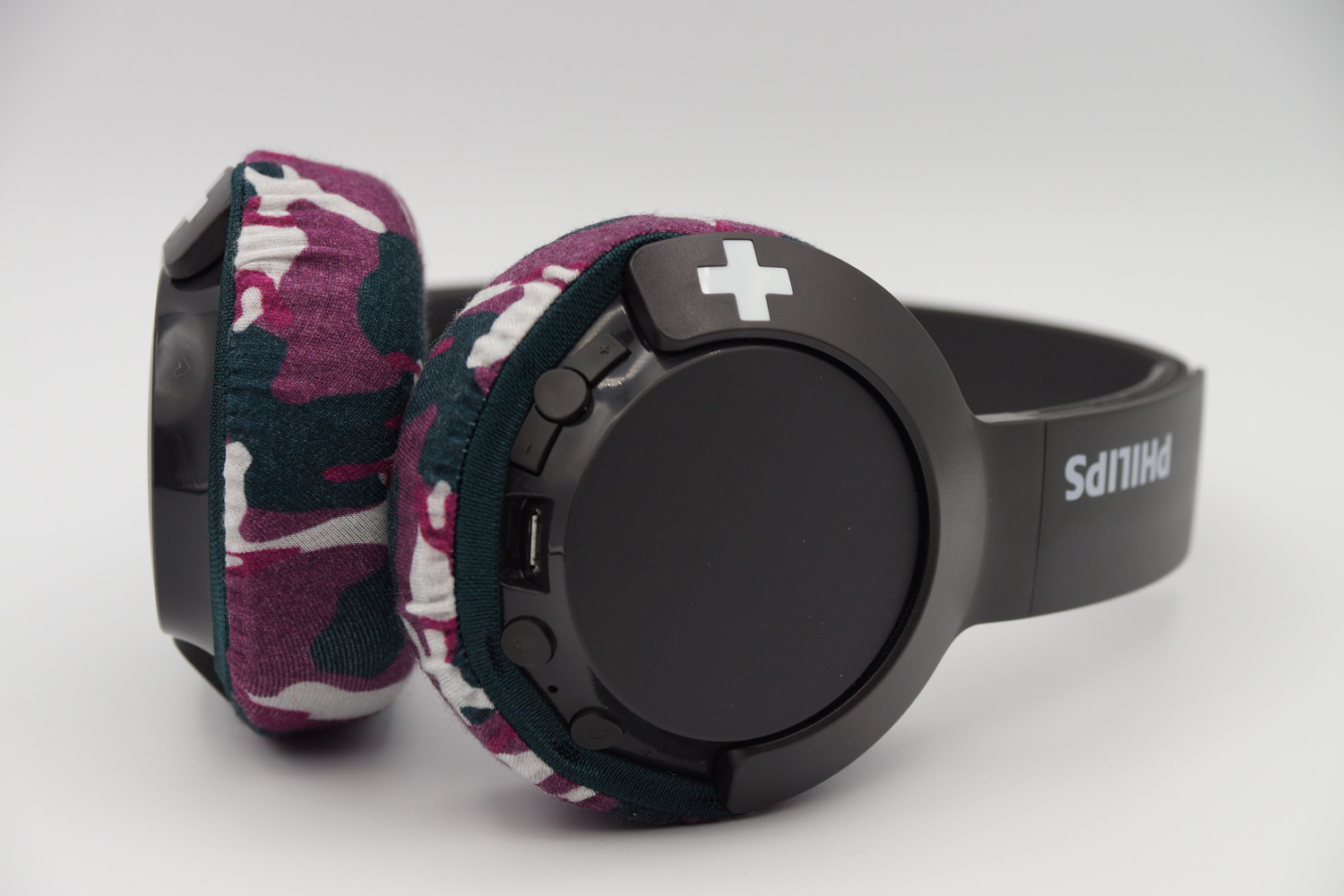 Philips SHB3075のイヤーパッドへのmimimamoの対応