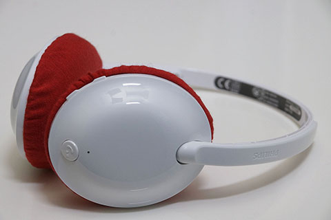 Philips SHB4405のイヤーパッドへのmimimamoの対応
