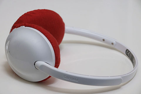 Philips SHB4405のイヤーパッドへのmimimamoの対応