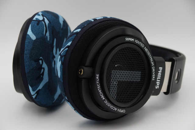Philips SHP9500のイヤーパッドへのmimimamoの対応