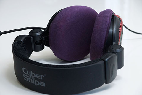 Cyber Snipa SONAR 5.1のイヤーパッドへのmimimamoの対応