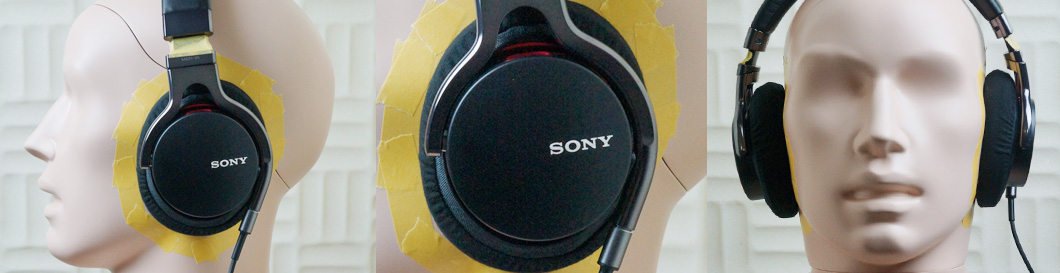 SONY MDR-1Rとダミーヘッド