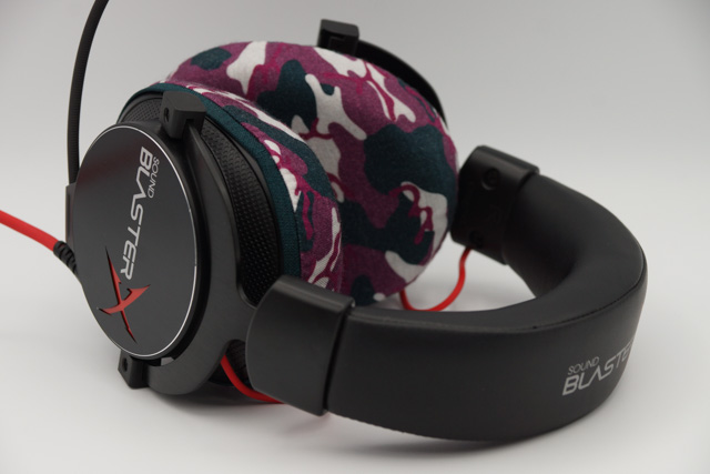 CREATIVE Sound BlasterX H7 Tournament Editionのイヤーパッドへのmimimamoの対応