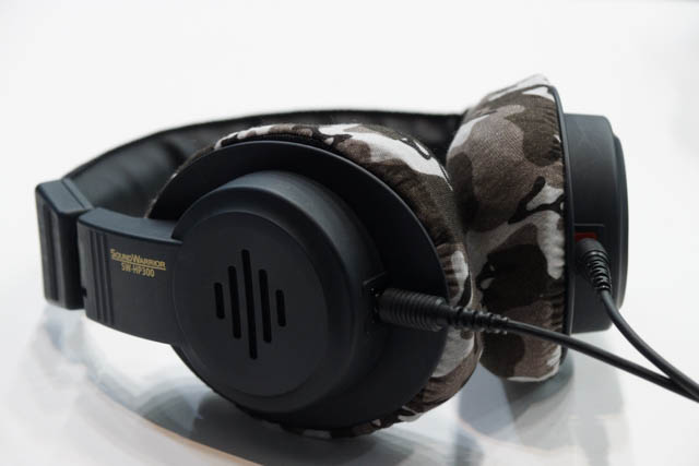 SOUND WARRIOR SW-HP300のイヤーパッドへのmimimamoの対応