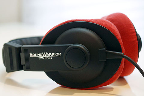 SOUND WARRIOR SW-HP10sのイヤーパッドへのmimimamoの対応