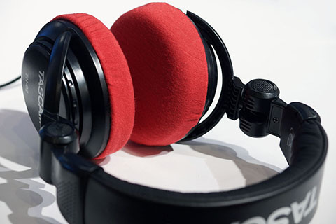 TASCAM TH-02のイヤーパッドへのmimimamoの対応