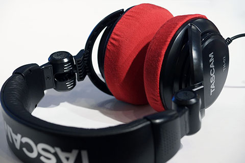 TASCAM TH-02のイヤーパッドへのmimimamoの対応
