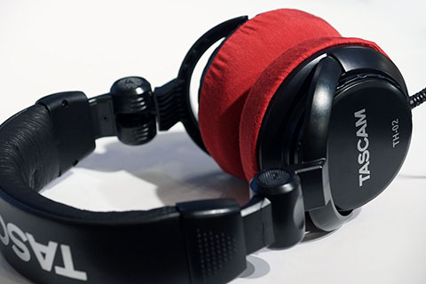 TASCAM TH-02のイヤーパッドへのmimimamoの対応