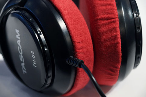 TASCAM TH-02のイヤーパッドへのmimimamoの対応