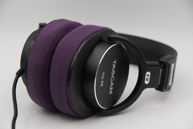 TASCAM TH-06のイヤーパッドへのmimimamoの対応