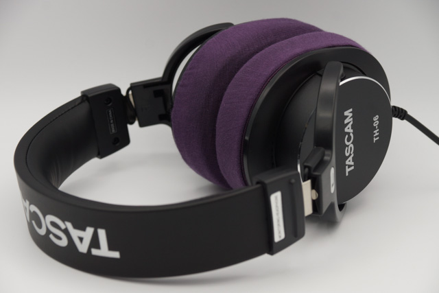 TASCAM TH-06のイヤーパッドへのmimimamoの対応