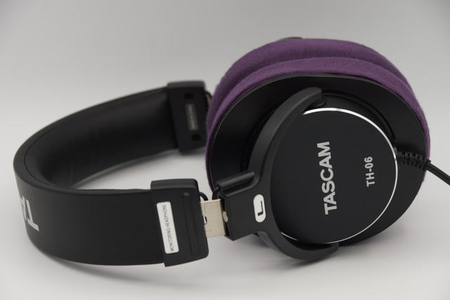 TASCAM TH-06のイヤーパッドへのmimimamoの対応