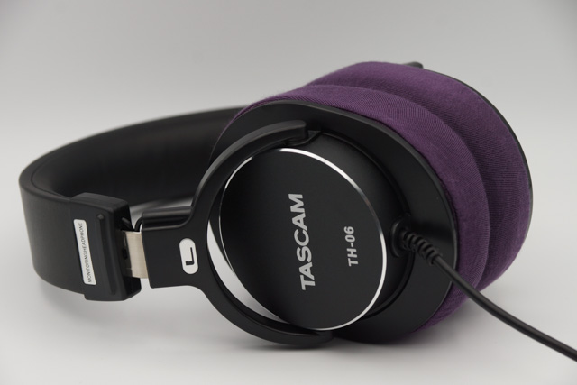 TASCAM TH-06のイヤーパッドへのmimimamoの対応
