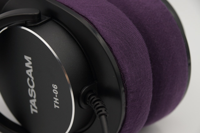 TASCAM TH-06のイヤーパッドへのmimimamoの対応