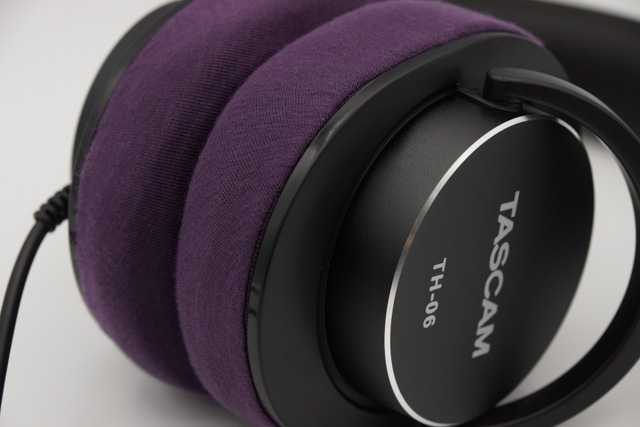 TASCAM TH-06のイヤーパッドへのmimimamoの対応
