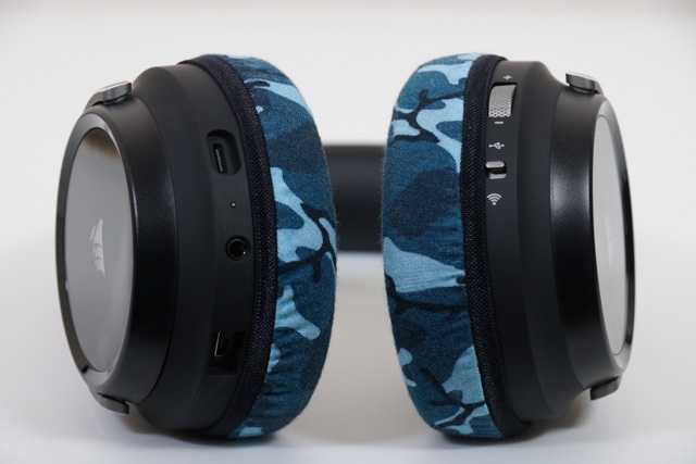 CORSAIR VIRTUOSO RGB WIRELESSのイヤーパッドへのmimimamoの対応