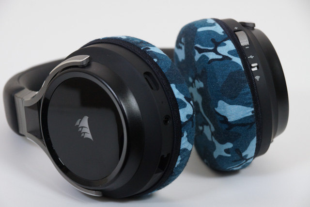 CORSAIR VIRTUOSO RGB WIRELESSのイヤーパッドへのmimimamoの対応