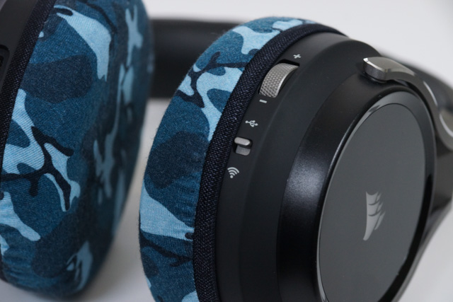 CORSAIR VIRTUOSO RGB WIRELESSのイヤーパッドへのmimimamoの対応