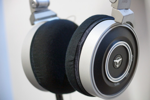 AKG K257 TIESTO의 이어패드에 대한 mimimamo의 대응