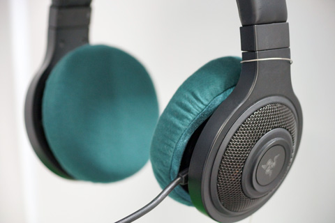 Razer Kraken 7.1 Chroma의 이어패드에 대한 mimimamo의 대응