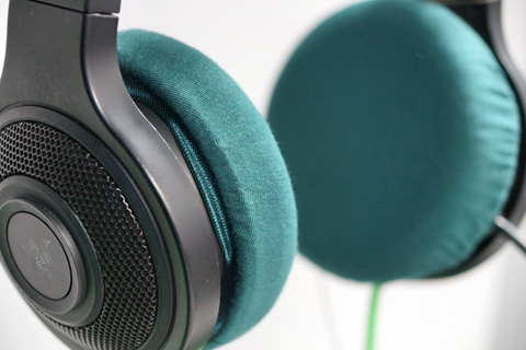 Razer Kraken 7.1 Chroma의 이어패드에 대한 mimimamo의 대응