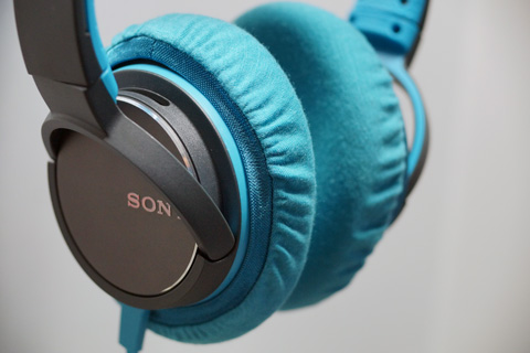 SONY MDR-ZX770의 이어패드에 대한 mimimamo의 대응