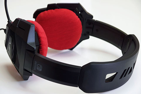HORI AIR STEREO for Nintendo Switch의 이어패드에 대한 mimimamo의 대응