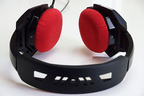 HORI AIR STEREO for Nintendo Switch의 이어패드에 대한 mimimamo의 대응