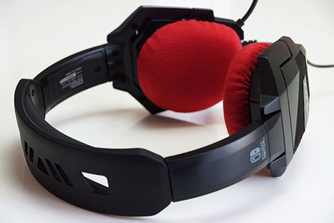 HORI AIR STEREO for Nintendo Switch의 이어패드에 대한 mimimamo의 대응