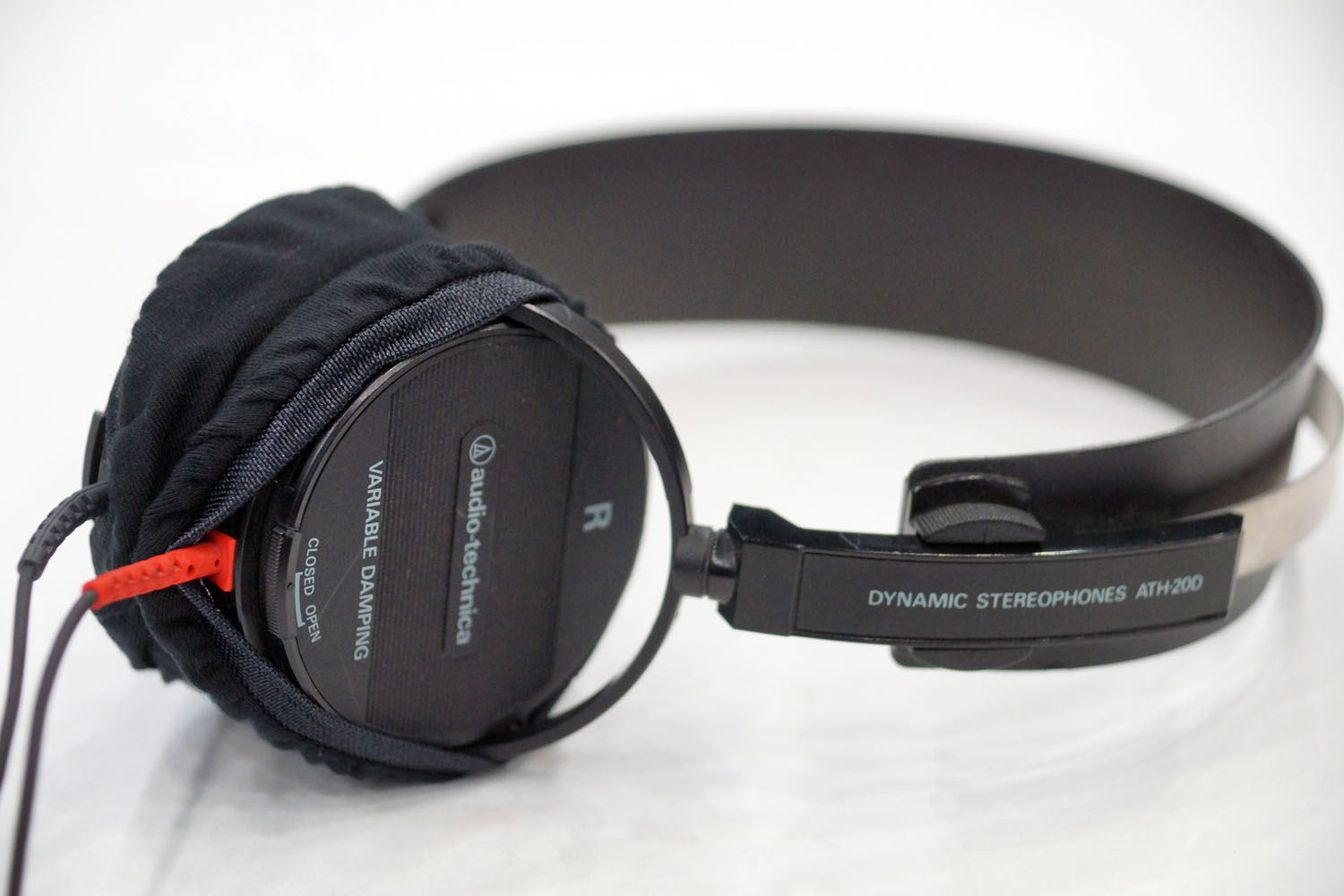 audio-technica ATH-20D의 이어패드에 대한 mimimamo의 대응