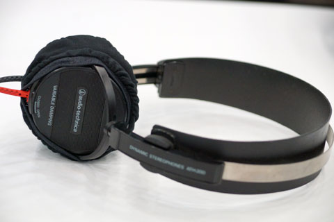 audio-technica ATH-20D의 이어패드에 대한 mimimamo의 대응