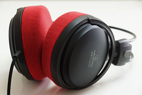audio-technica ATH-A500X의 이어패드에 대한 mimimamo의 대응