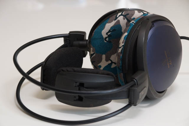 audio-technica ATH-A700X의 이어패드에 대한 mimimamo의 대응