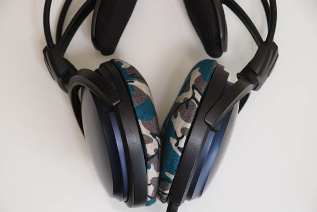 audio-technica ATH-A700X의 이어패드에 대한 mimimamo의 대응