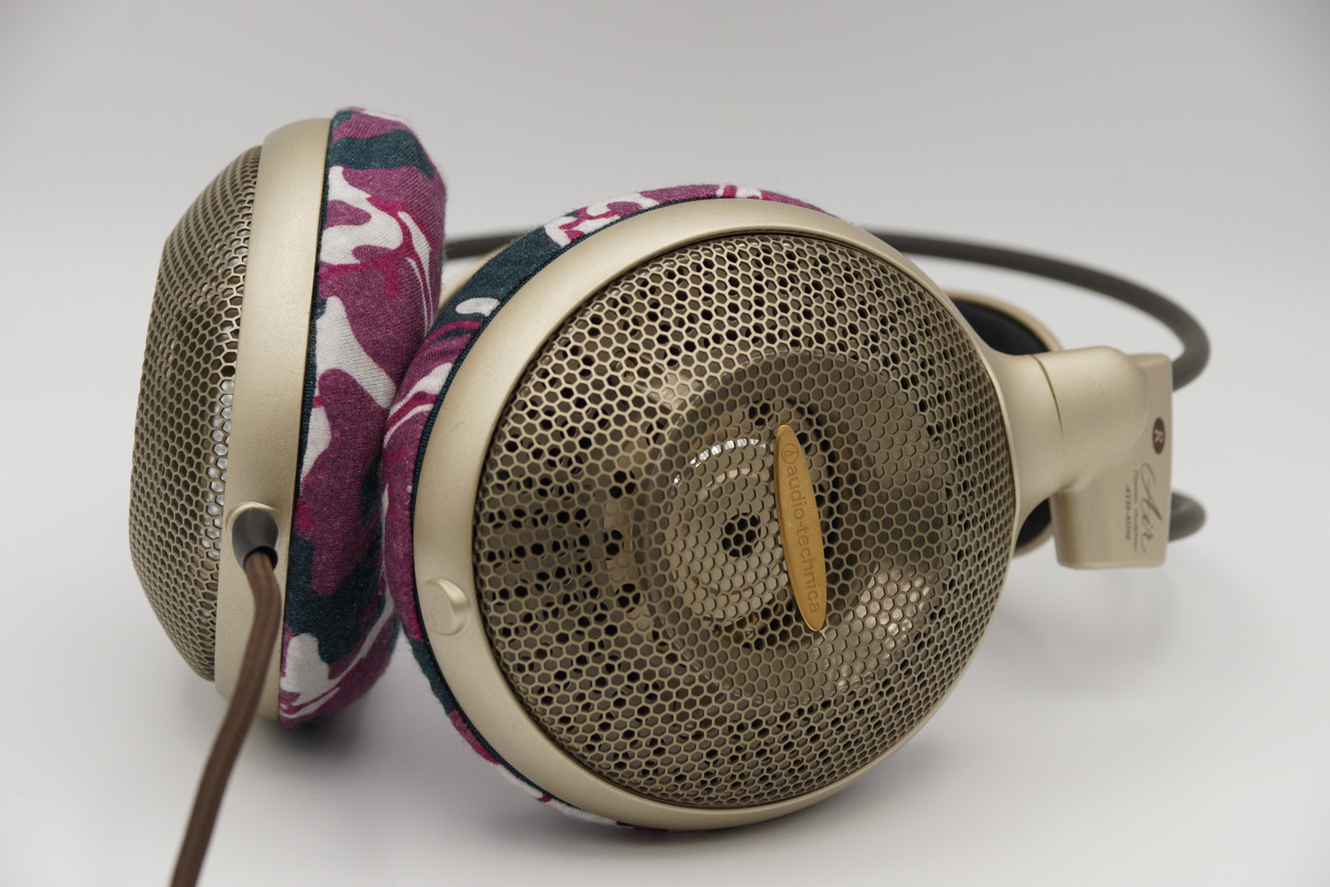 audio-technica ATH-AD10의 이어패드에 대한 mimimamo의 대응