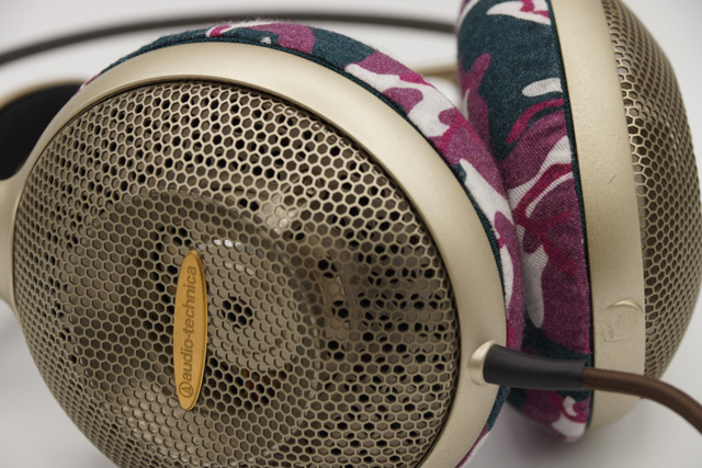 audio-technica ATH-AD10의 이어패드에 대한 mimimamo의 대응