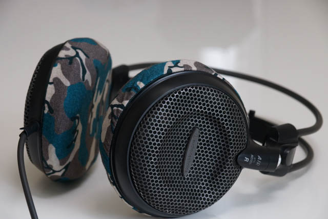 audio-technica ATH-AD300의 이어패드에 대한 mimimamo의 대응