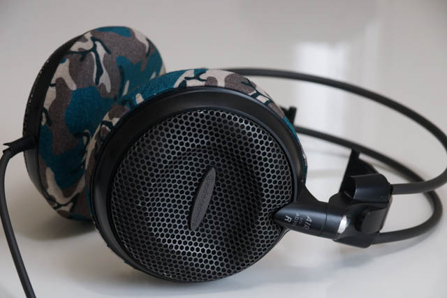 audio-technica ATH-AD300의 이어패드에 대한 mimimamo의 대응