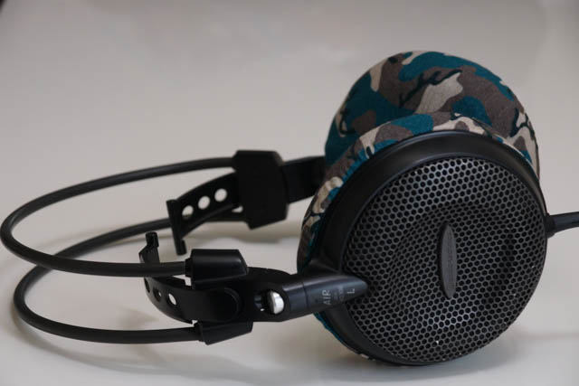 audio-technica ATH-AD300의 이어패드에 대한 mimimamo의 대응