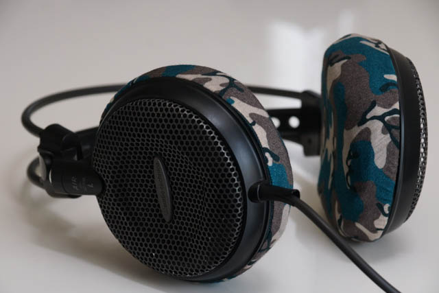 audio-technica ATH-AD300의 이어패드에 대한 mimimamo의 대응