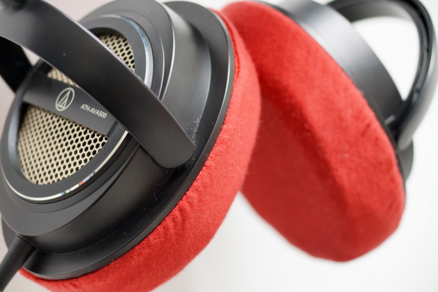 audio-technica ATH-AVA500의 이어패드에 대한 mimimamo의 대응