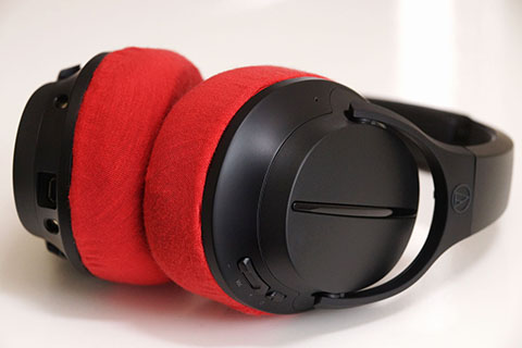 audio-technica ATH-DWL550의 이어패드에 대한 mimimamo의 대응