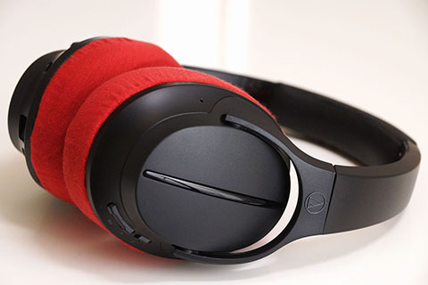 audio-technica ATH-DWL550의 이어패드에 대한 mimimamo의 대응