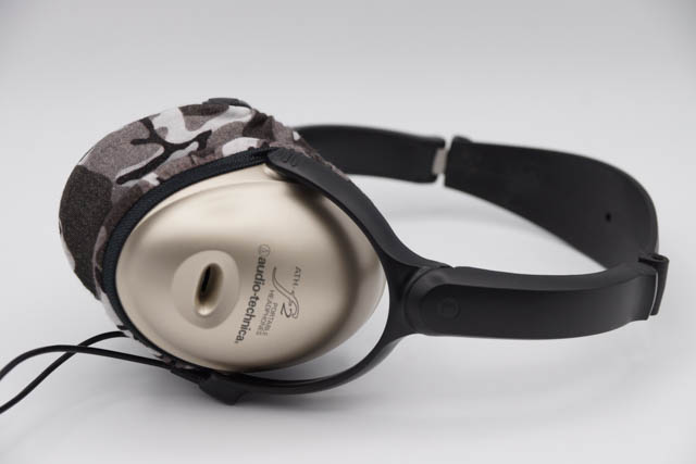 audio-technica ATH-F2의 이어패드에 대한 mimimamo의 대응