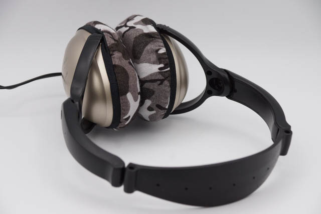 audio-technica ATH-F2의 이어패드에 대한 mimimamo의 대응
